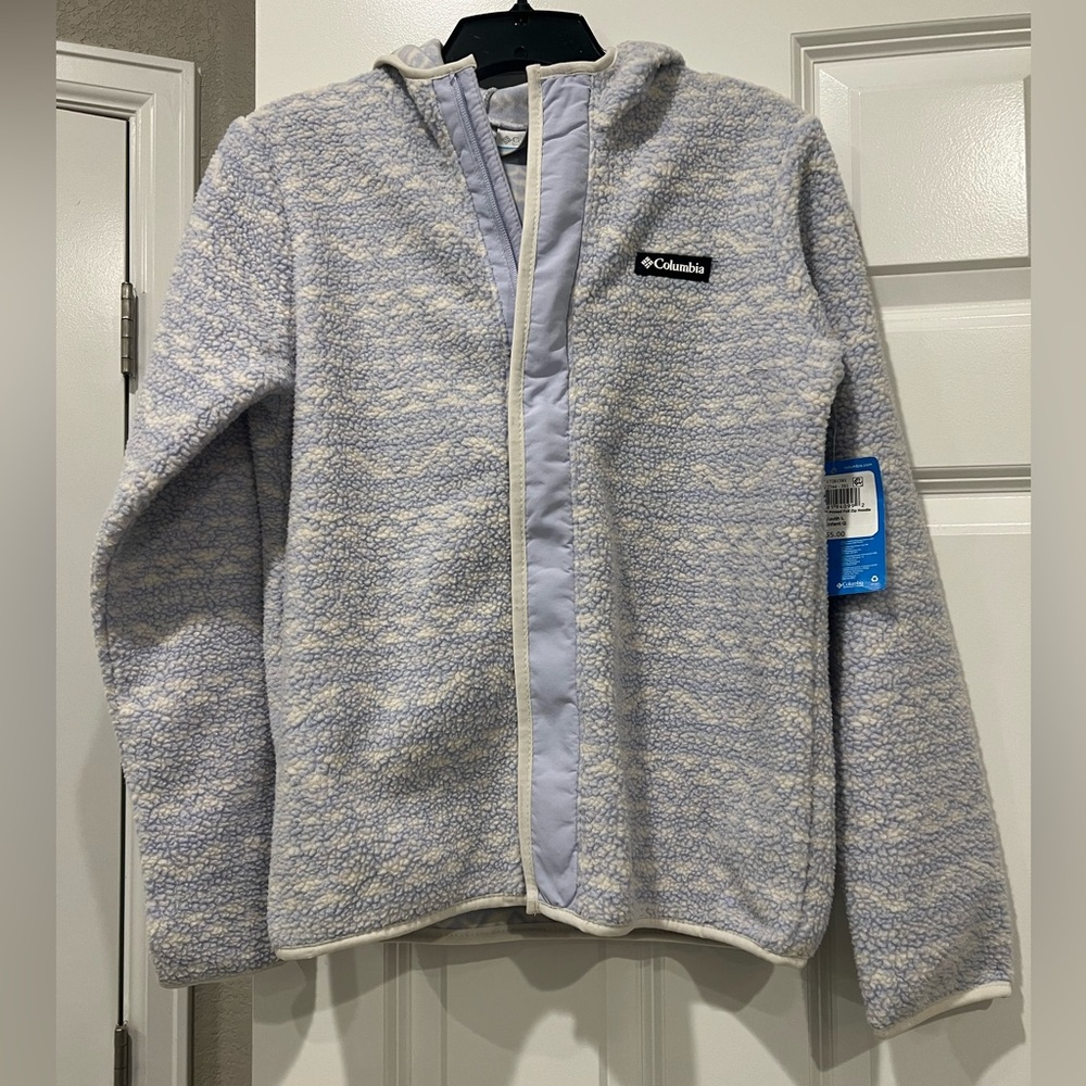 New with Tags: Columbia Youth Highland Pine Full Zip Hoodie Size L